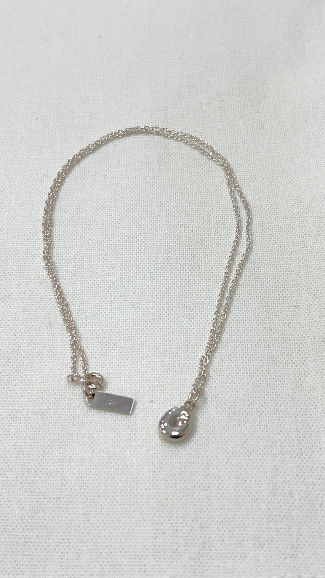 【Scat】Bean necklace(SILVER)