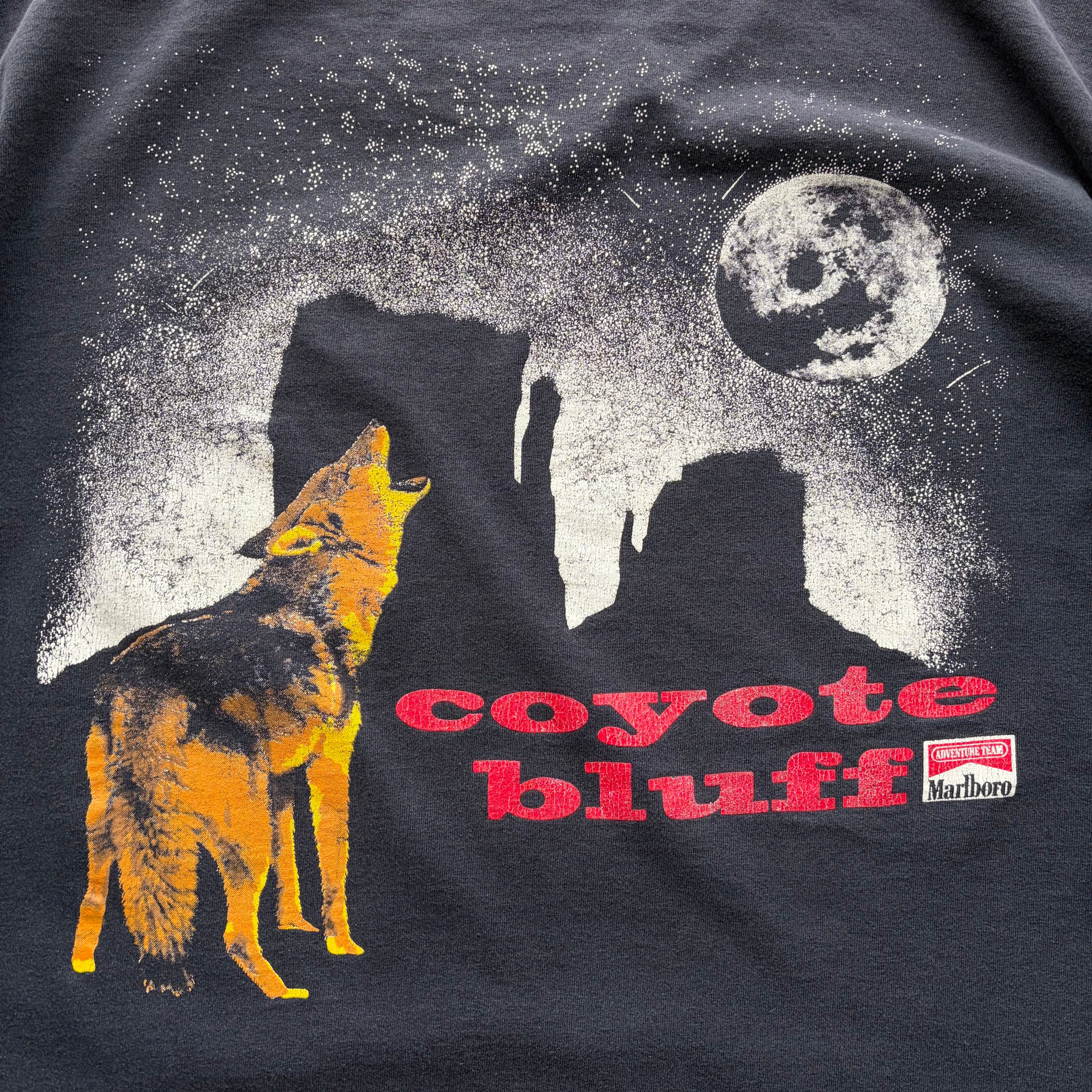 90s Marlboro COYOTE BLUFF ADVENTURE TEAM Promo Tee/マールボロ
