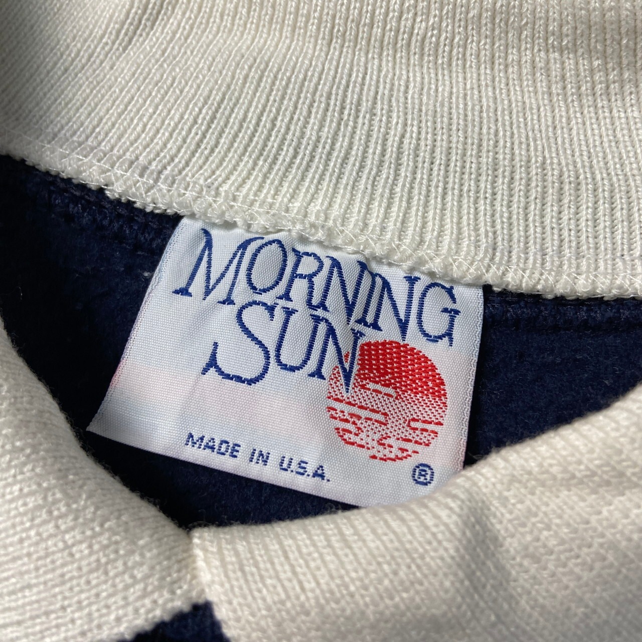 90年代 USA製 MORNING SUN フラワー 花 ハチ プリント スウェット 