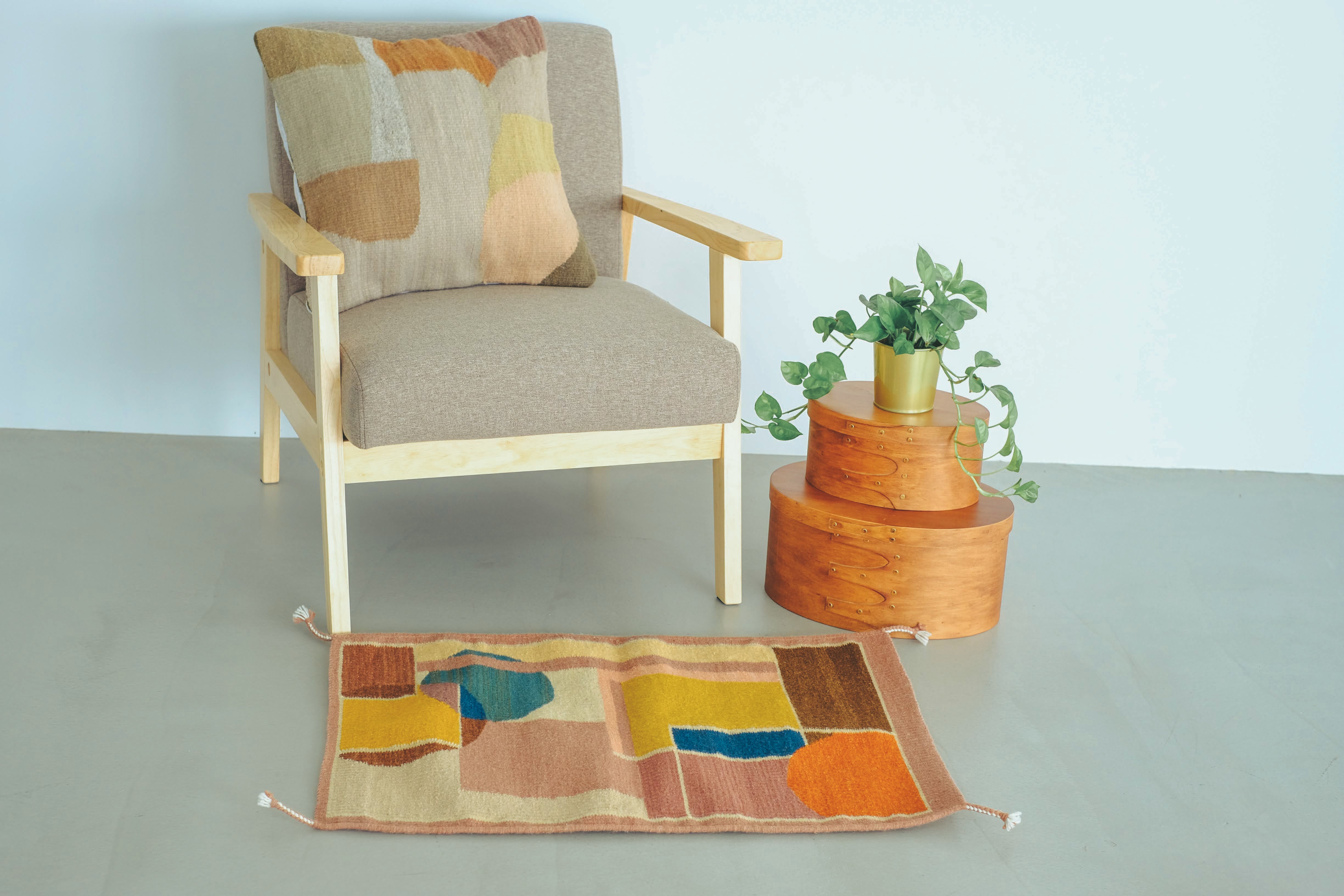 Zapoteco Tapete 50cm×70cm made in Mexico