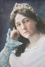 19世紀  Paul Nadarによる女優のポートレート　オペラ座