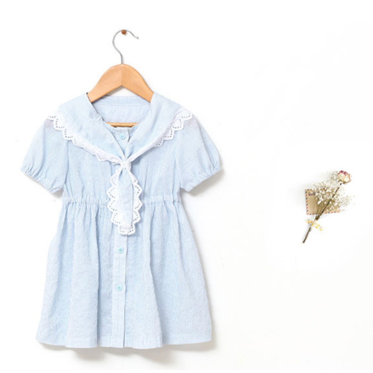 【予約販売】型紙のみ｜子ども用ワンピース｜サイズ90〜150｜商用利用OK