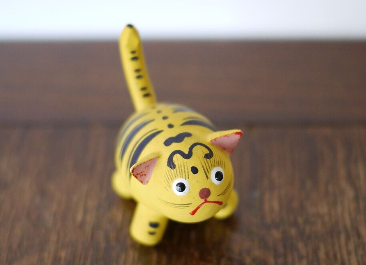 寅ちゃん 木彫十二支人形 鳥取岩井温泉 おぐら屋