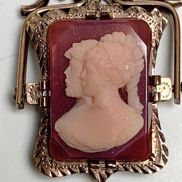 アンティークストーンカメオ