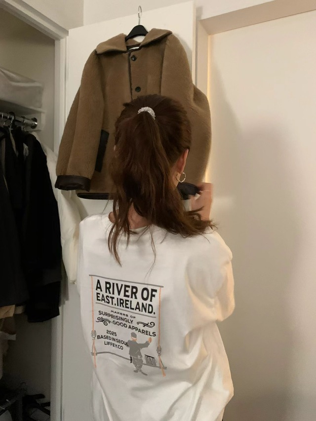 (予約) LIFFEY / Painting tee 2color