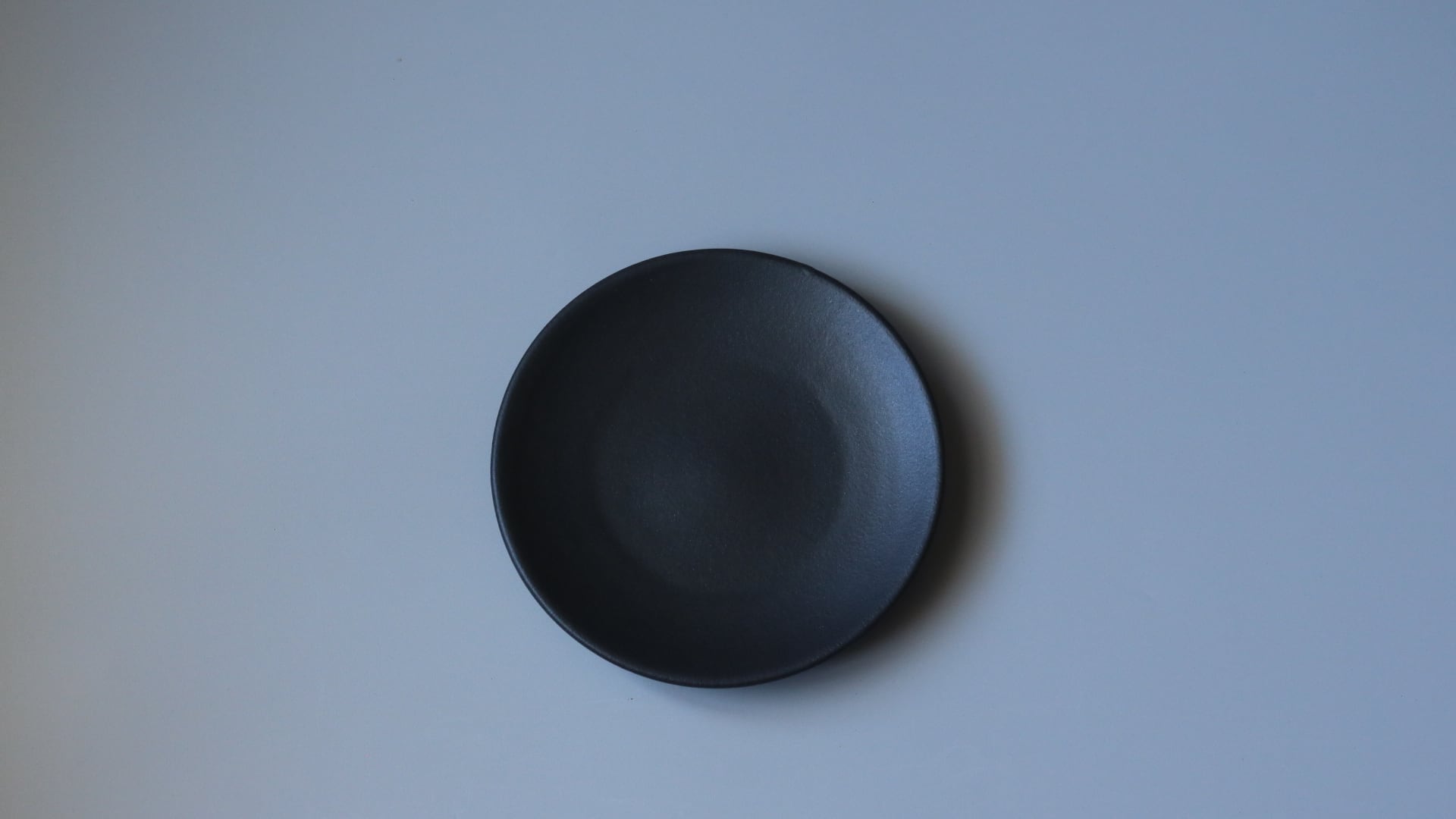 丸皿 5寸 黒