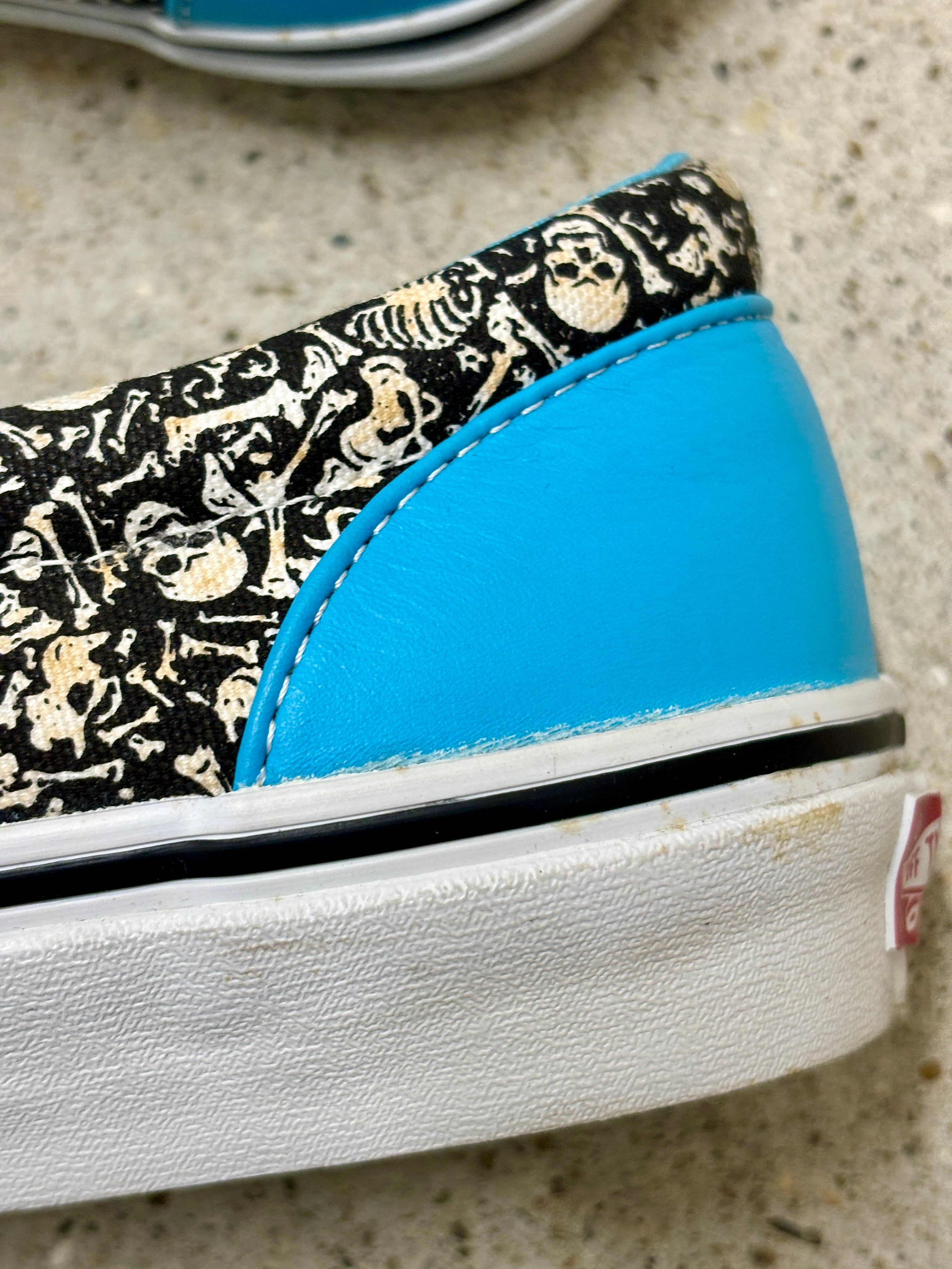 STUSSY × VANS/OG ERA LX/2014年製/29.0cm/エラ/スカルプリント