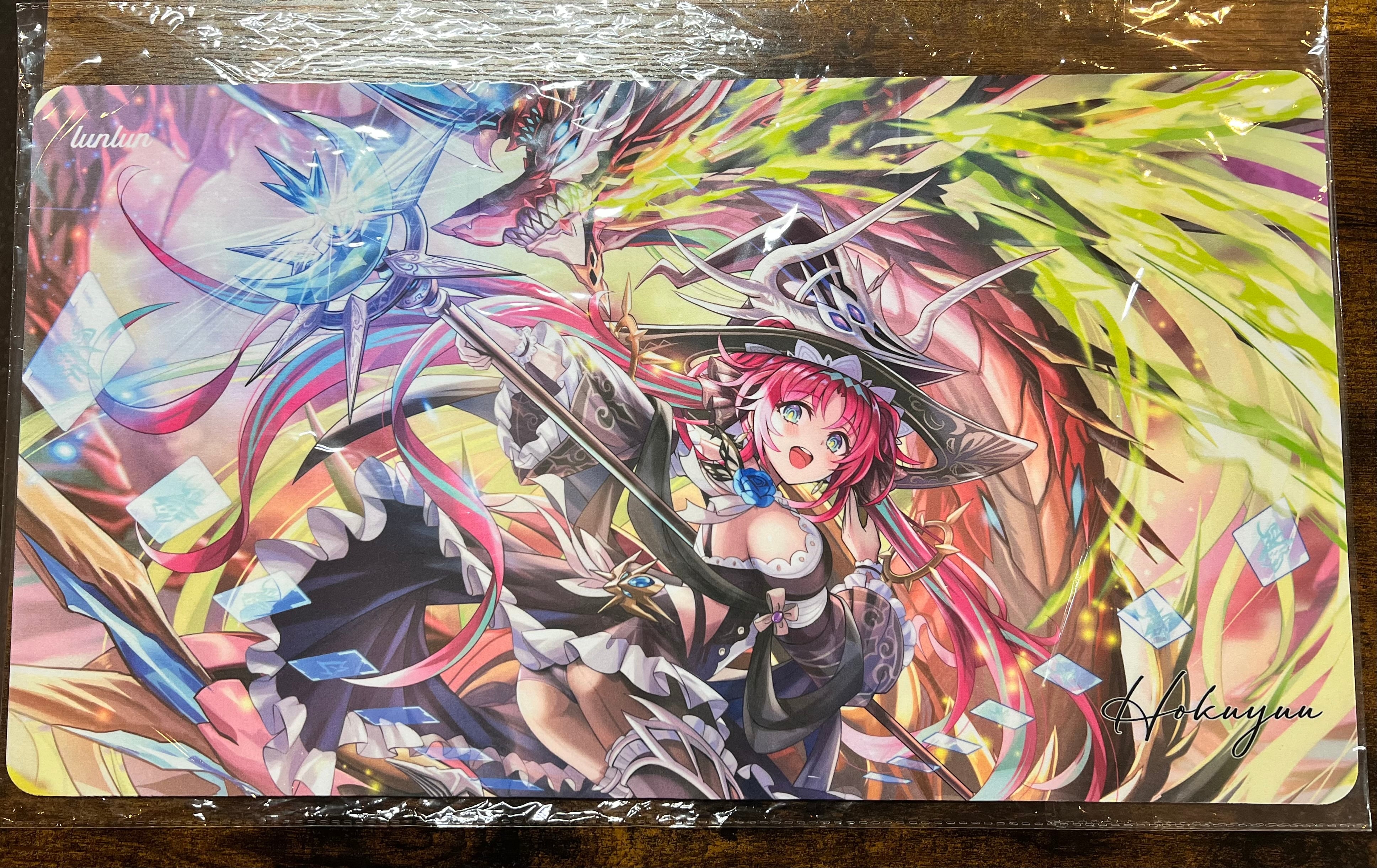 ★北熊先生★描き下ろし★召竜の魔女★先行販売★プレイマット