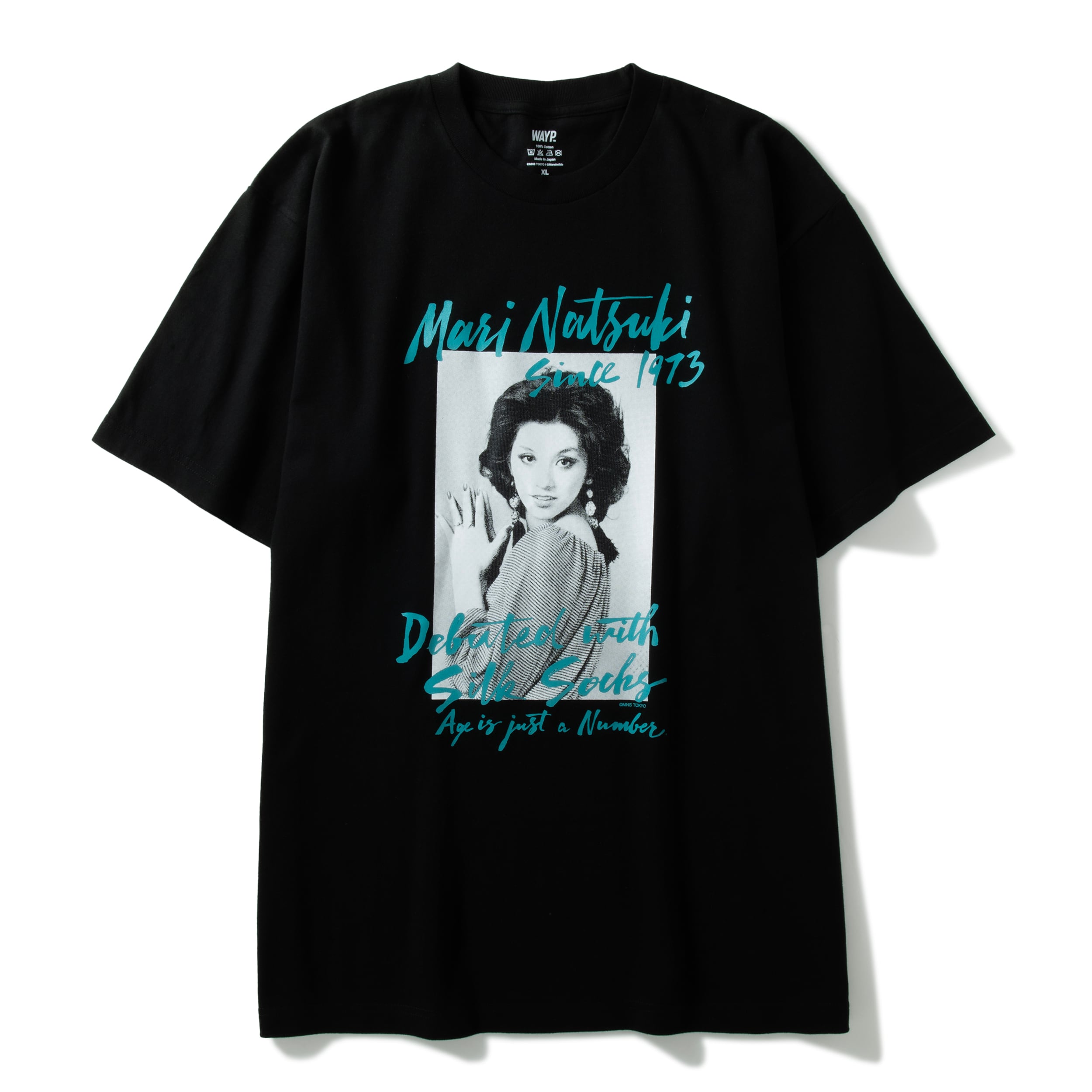 MARI NATSUKI 1973 Tee by WAYP MUSIC | WAYP MUSIC MARI NATSUKI 1973 Tee by WAYP MUSIC | WAYP MUSIC
