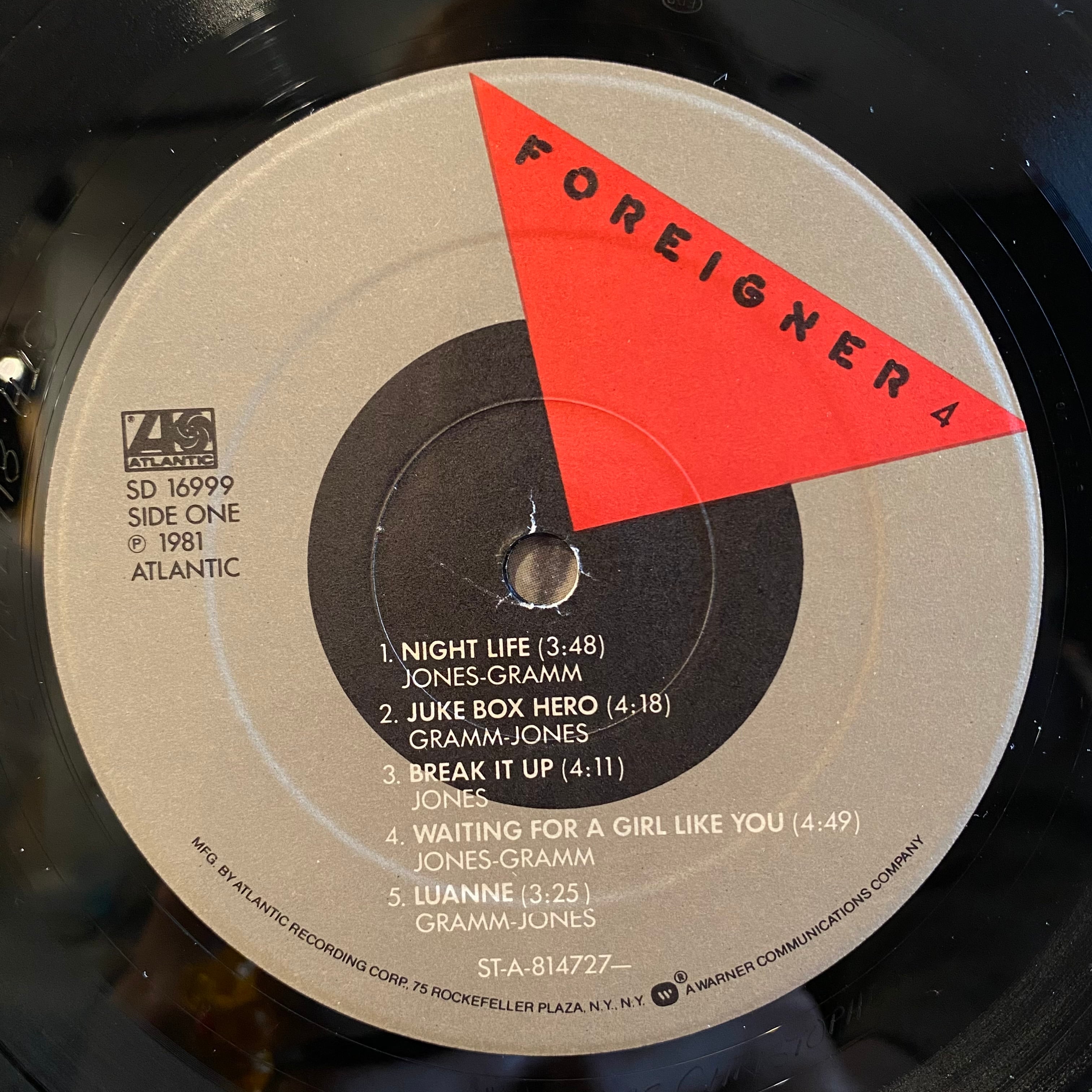 LP】FOREIGNER/4 | SORC 中古アナログレコード専門店