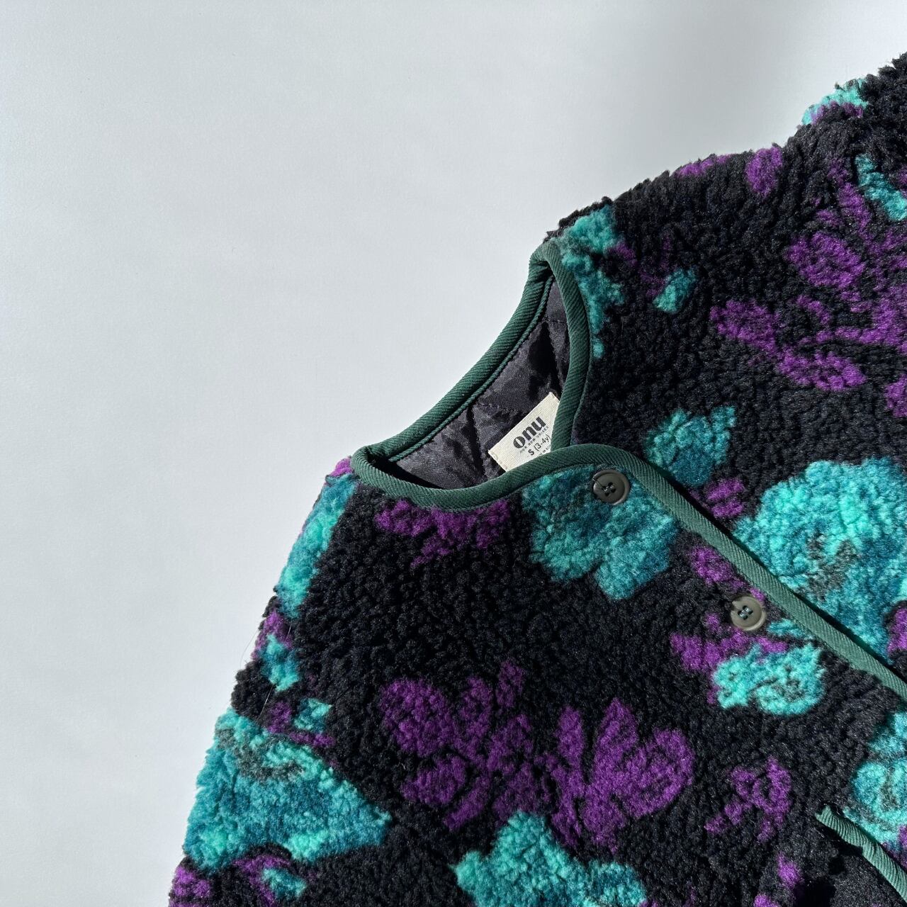 【Onu】Otona flower moko moko jacket