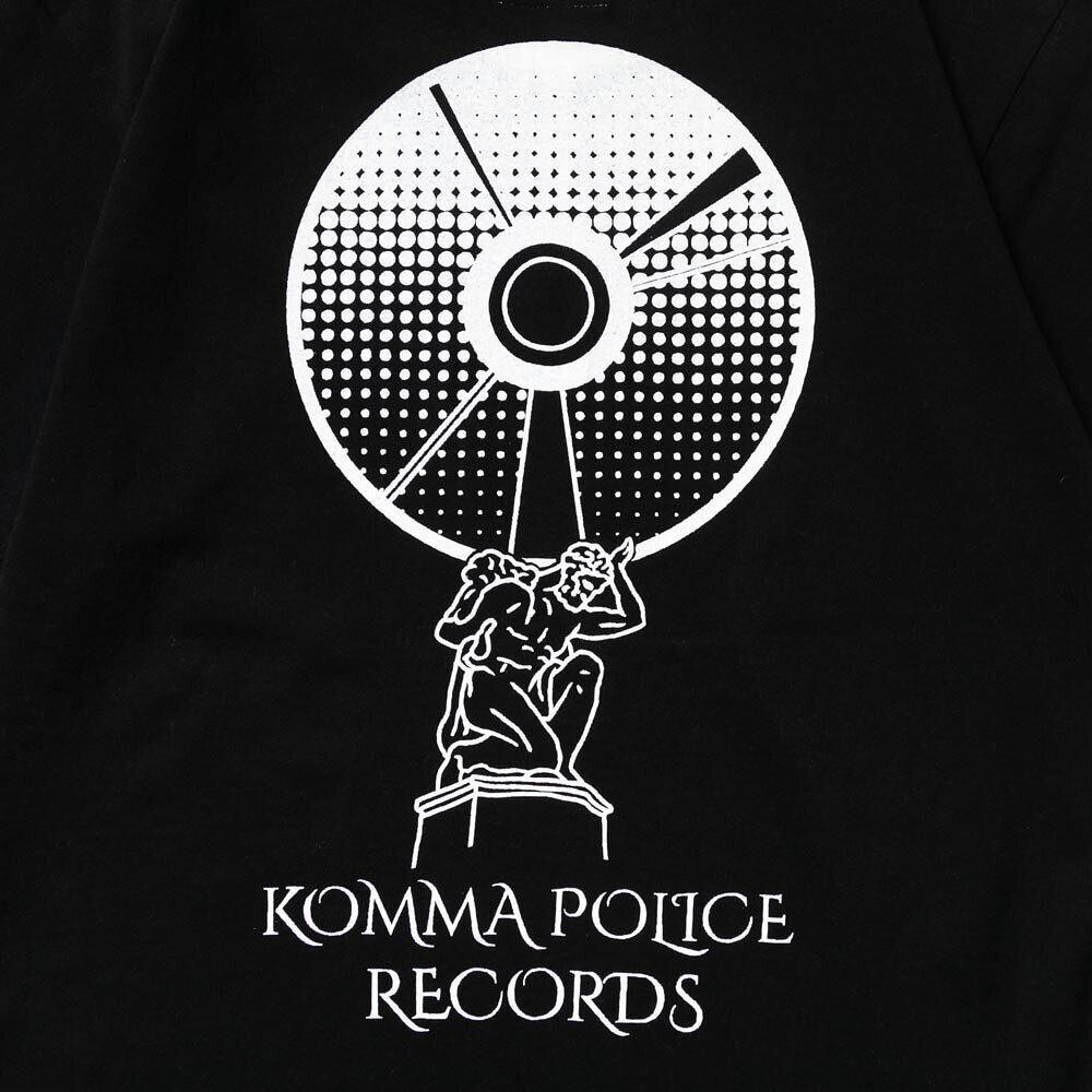 TACOMA FUJI RECORDS KOMMA POLICE RECORDS designed by Hiroki TACOMA FUJI RECORDS KOMMA POLICE RECORDS designed by Hiroki