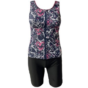 WN-565203 npフィットネス水着 スナップ付きセパレート 総裏地 女性用 サイズ/9号〜15号