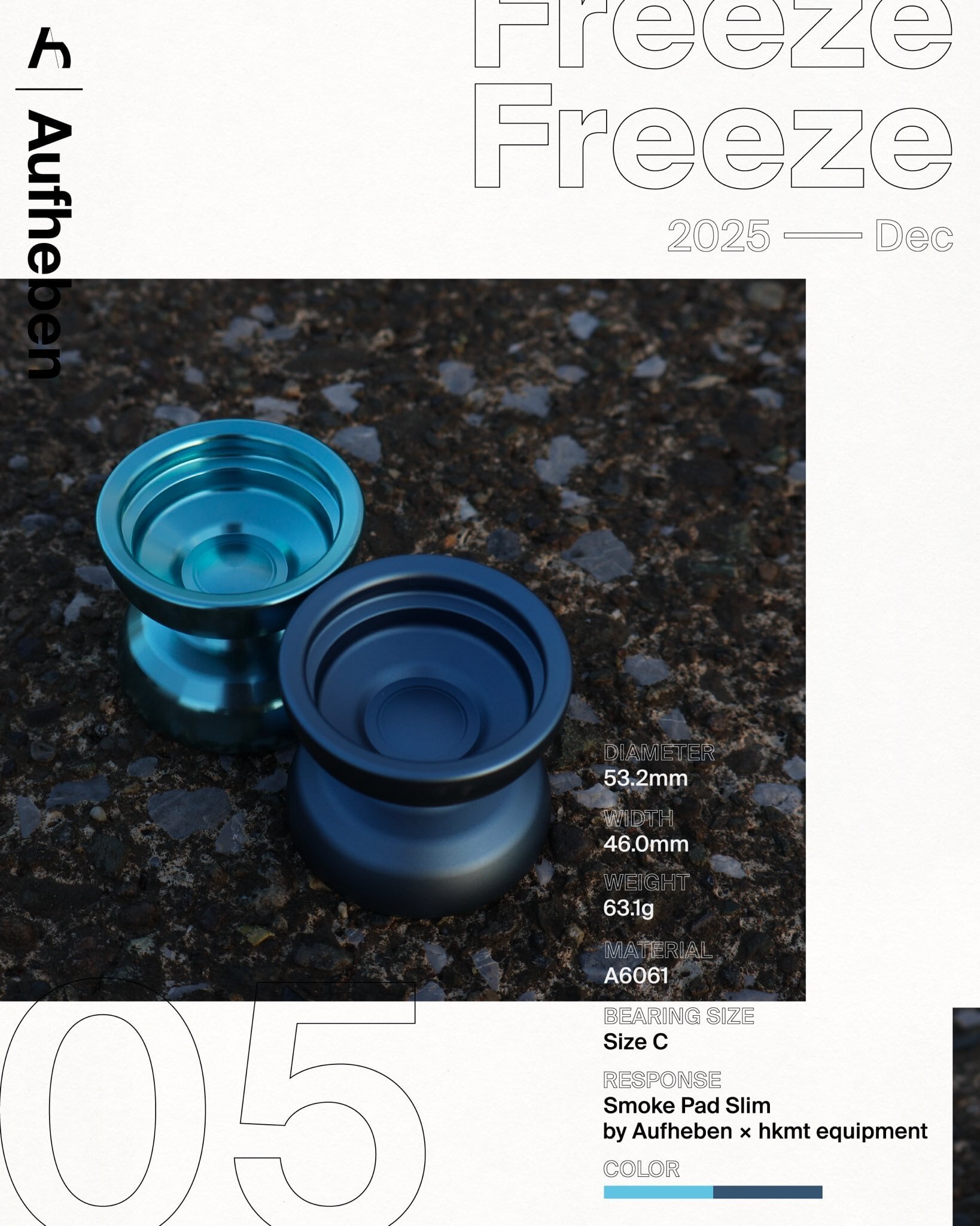 ヨーヨーリクリエーション ケ ブルーグレー YO-YO