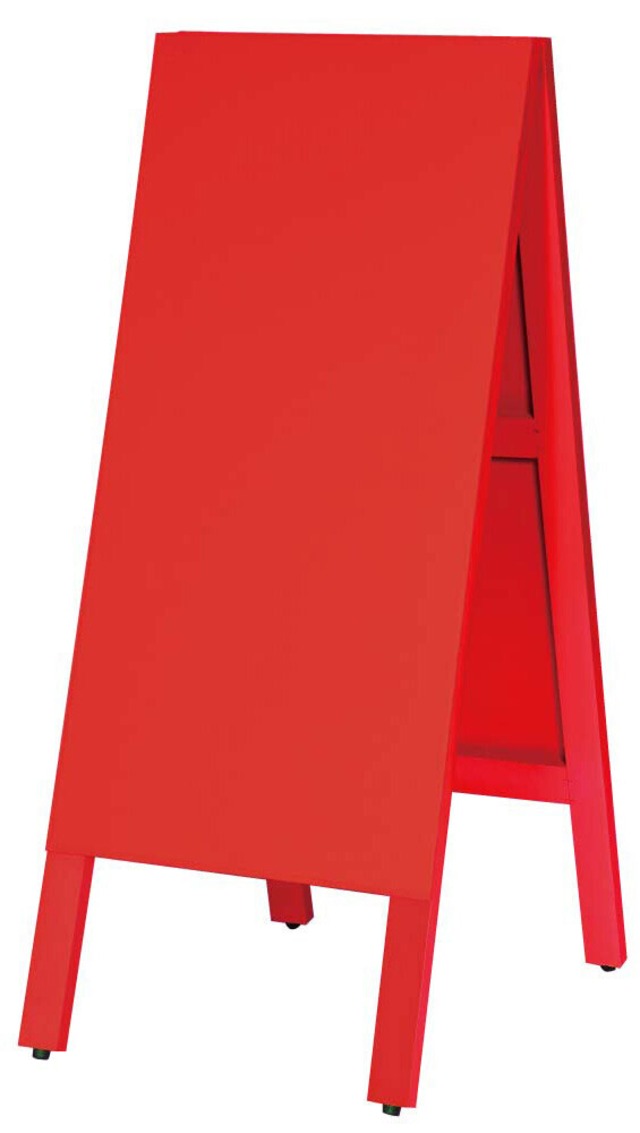 レッドA型案内板マグネットも使える