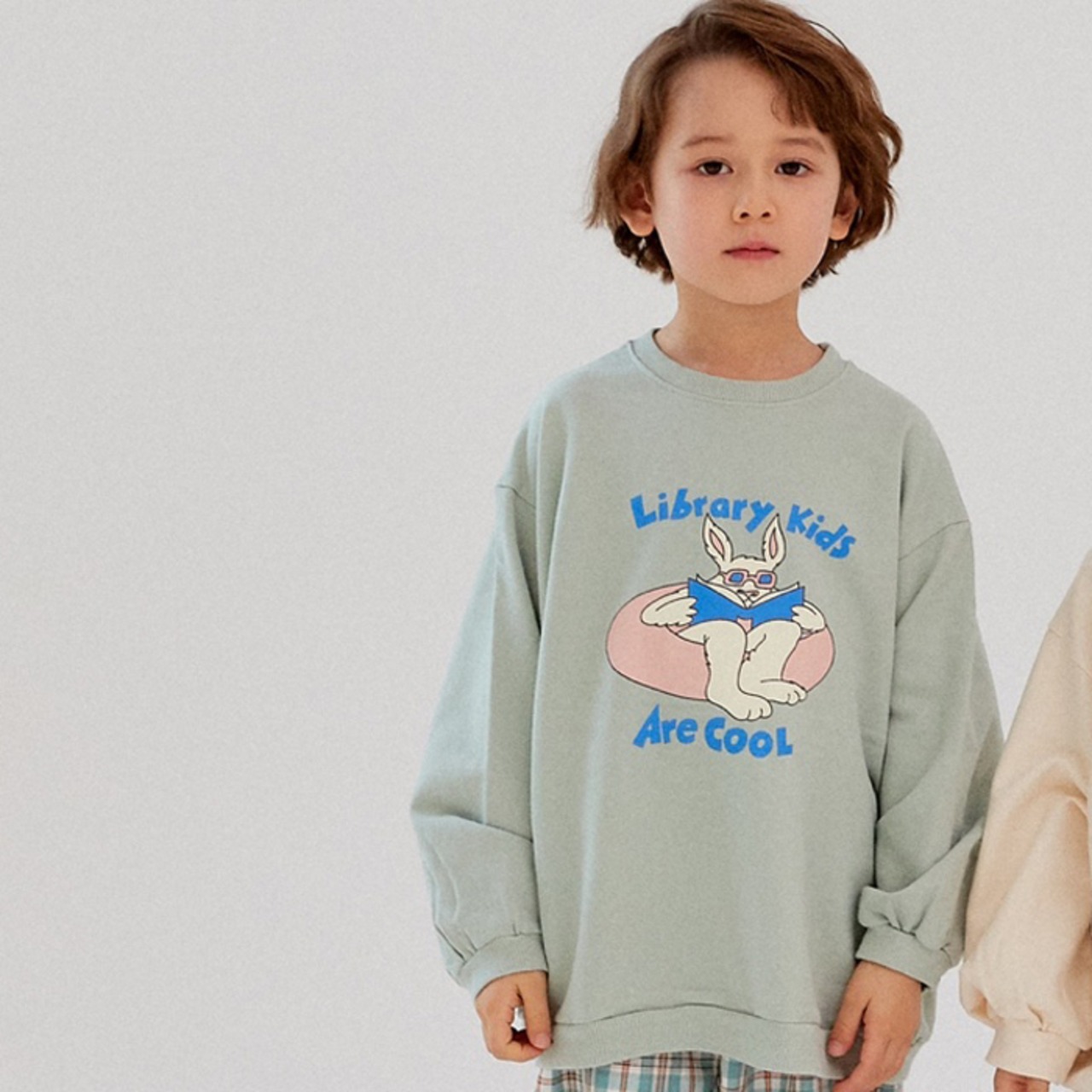 80-130cm】LALALAND LibrarykidsMTM（韓国子供服 子供服 子ども服 春服  