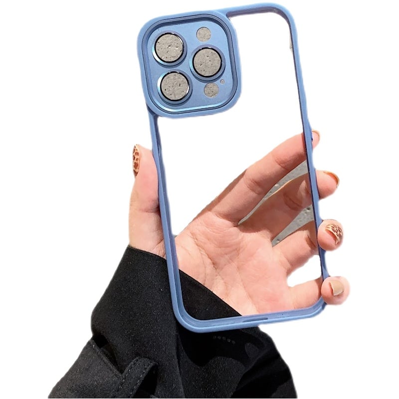 iPhone15シリーズ対応】シンプルでかっこいい◎耐衝撃 クリアケース 7