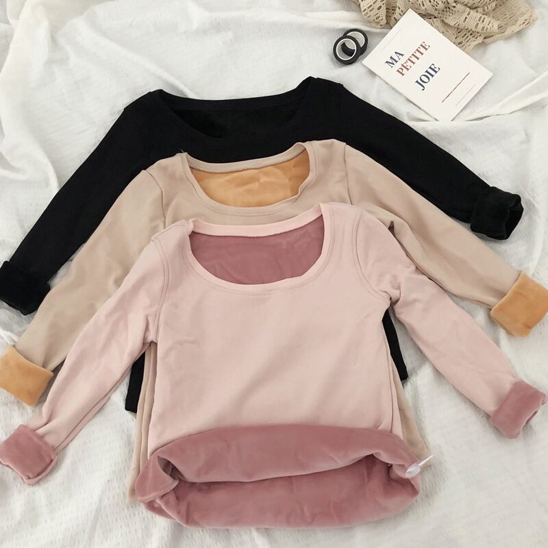 スプリングベルベットサーマルオータムシャツ トップス ロング 春物 秋物 スーパーモール70642012307