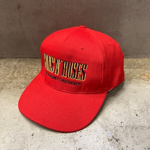 GUNS N' ROSES 6P LOGO CAP 1990'S OLD