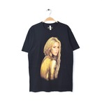 シャキーラ ラテンポップ Tシャツ ミュージックTシャツ Shakira メンズM 古着 @AZ1040
