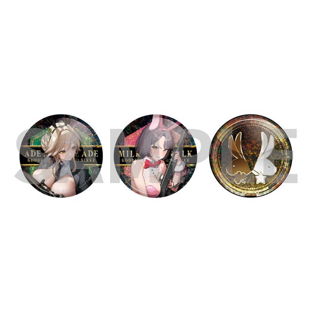 【ストア限定】NIKKE 缶バッジ(BUNNY FAIR 2025) Side:C