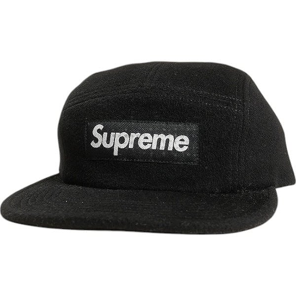 ほぼ未使用 Supreme Wool Camp Cap ブラック 19aw Supreme - Wool Camp Cap - UG.SHAFT
