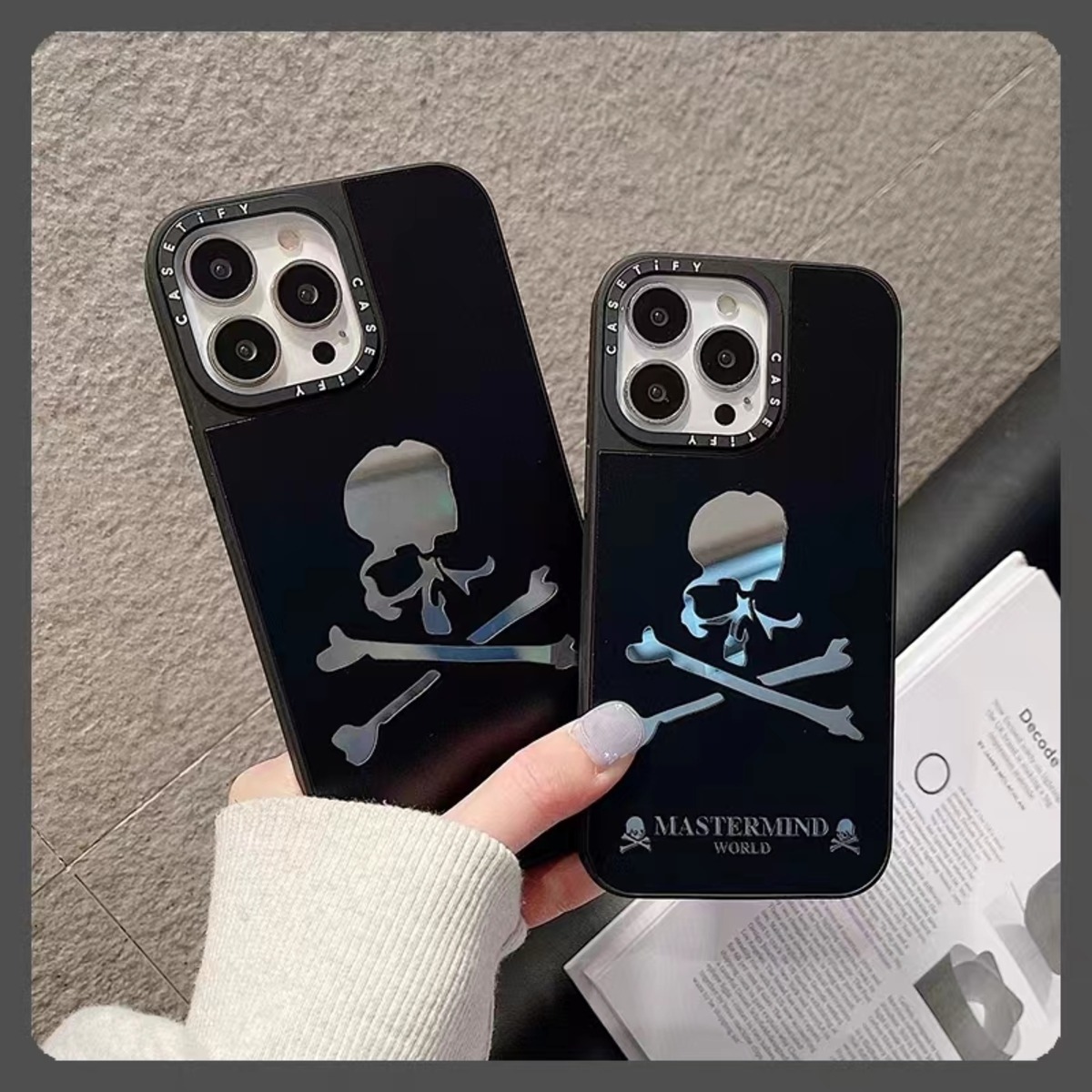 iPhoneケース・スマホケース スカル iPhone14Plus 13Pro 12PoMax 11 