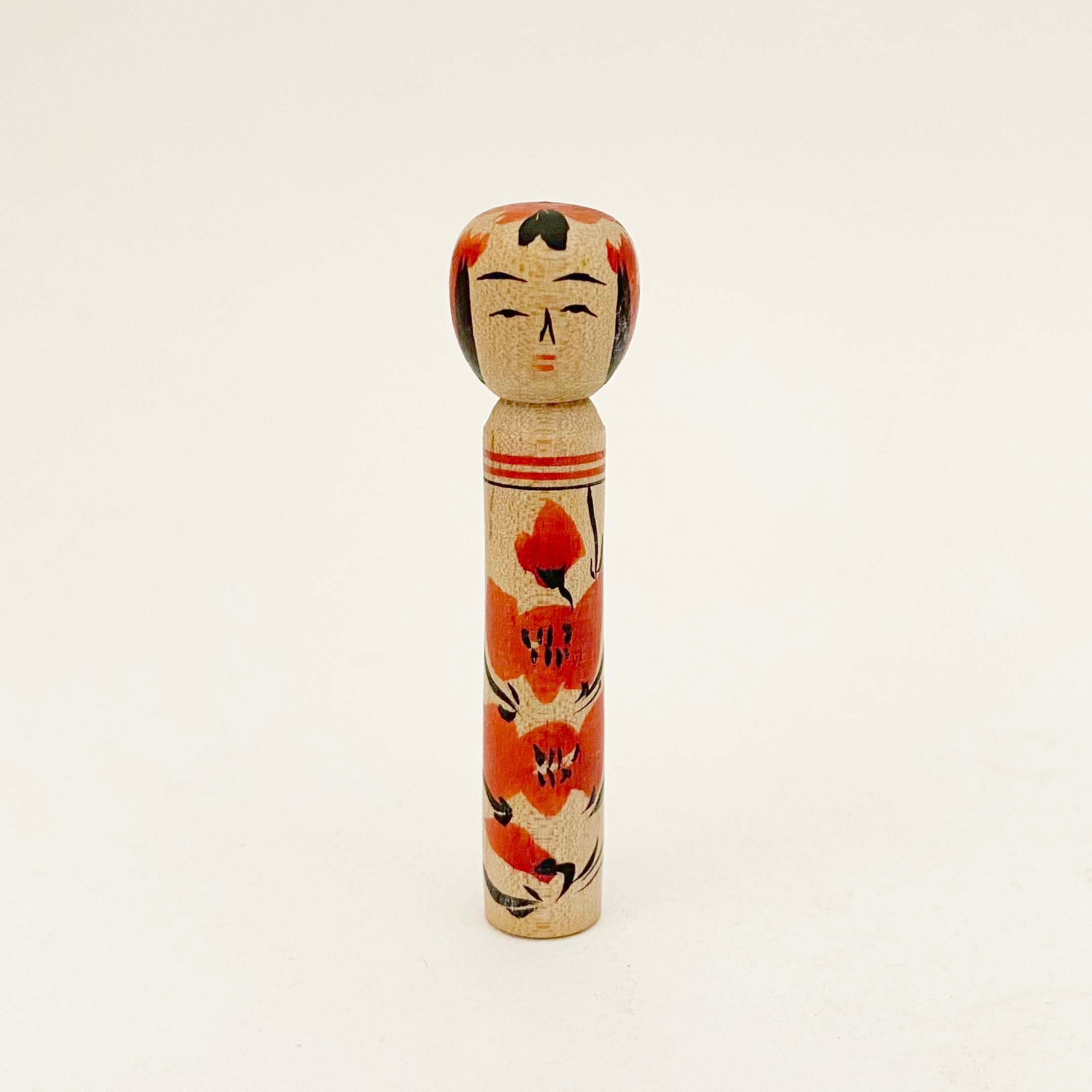 小寸こけし（作並系 / 里見正博工人）