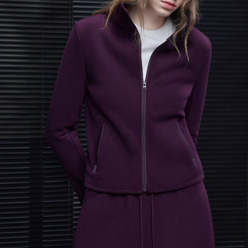 ジップアップスウェットトップス ・20292