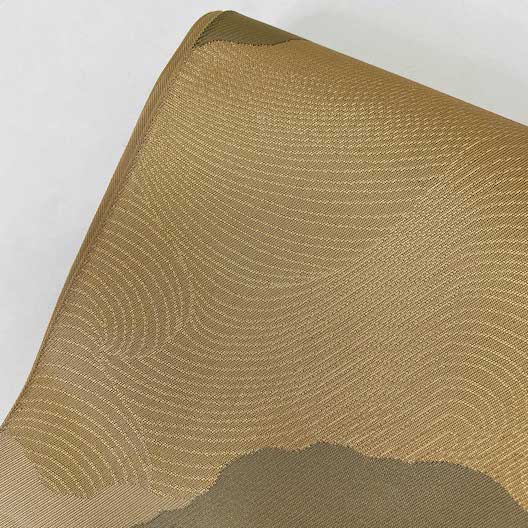 袋帯】中古 帯 礼装 正絹 結婚式 入学式 卒業式 リサイクル ブラウン  