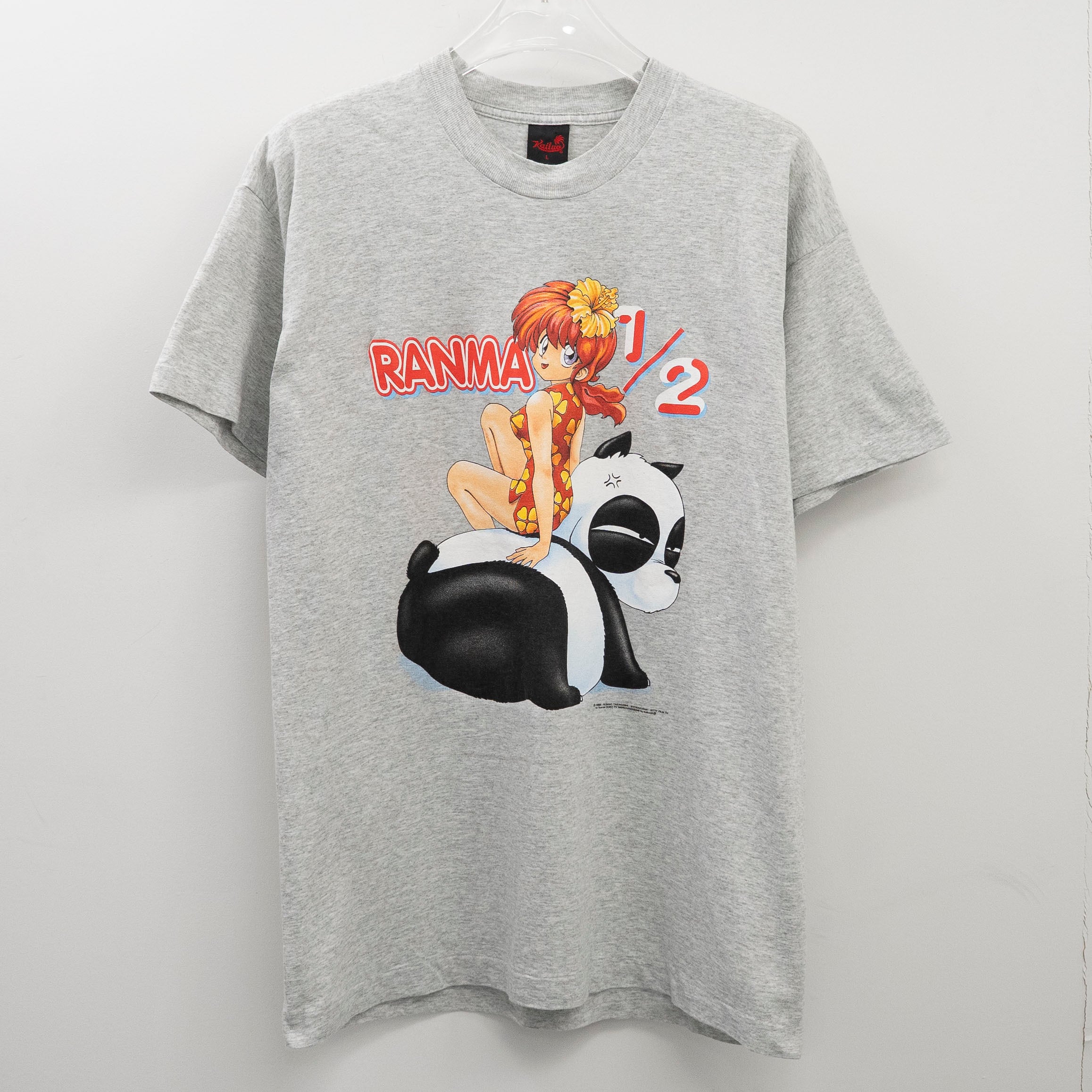 Ranma 1/2 " Ranma&Genma Boot Gray" Kailua L 【E6-58】