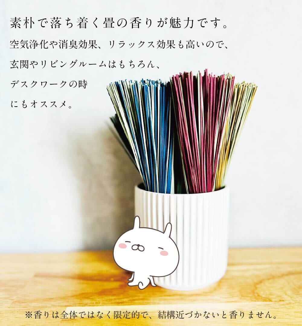 くくいさま 置きイグサ（長さ:20cm）ランダムで8束セット | Pay ID