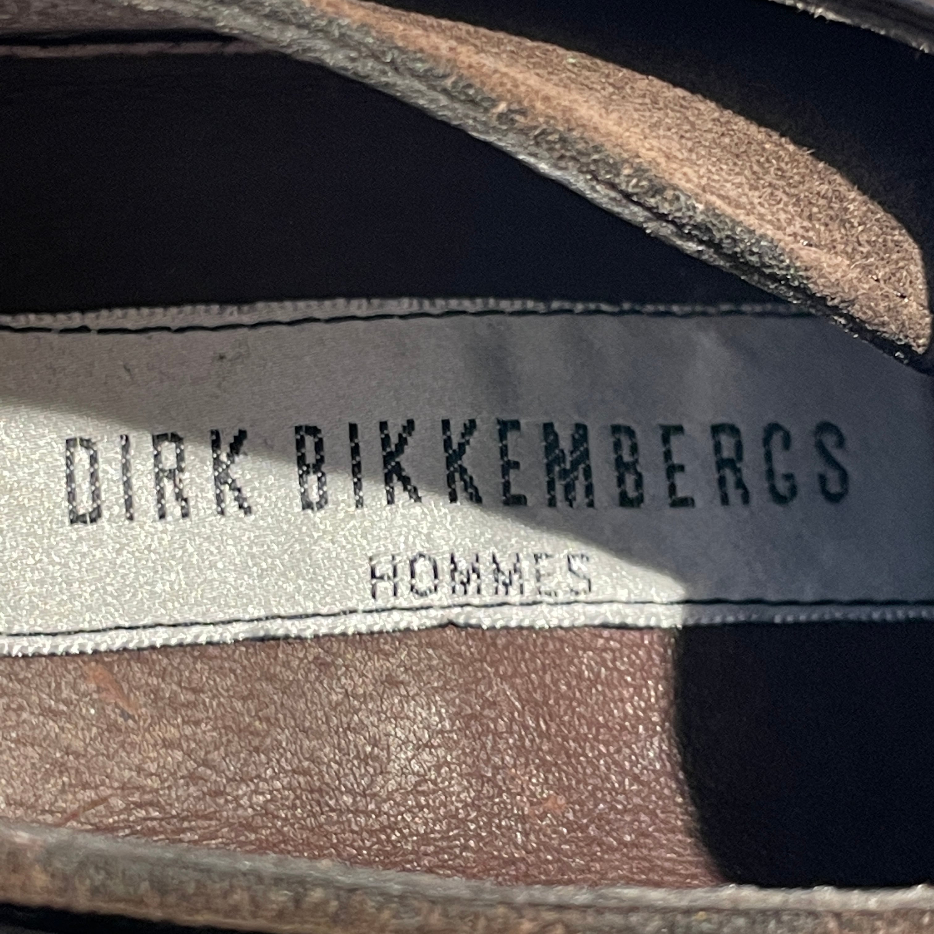 DIRK BIKKEMBERGS/shoes/leather/rubber/brown/black/ダーク