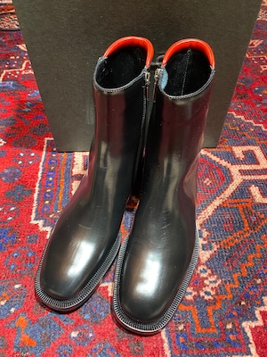 2000000025681 GUCCI SIDE ZIP LEATHER BOOTS MADE IN ITALY/グッチサイドジップレザーブーツ