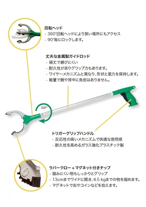 ニフティナバー® トリガーグリップ　102㎝