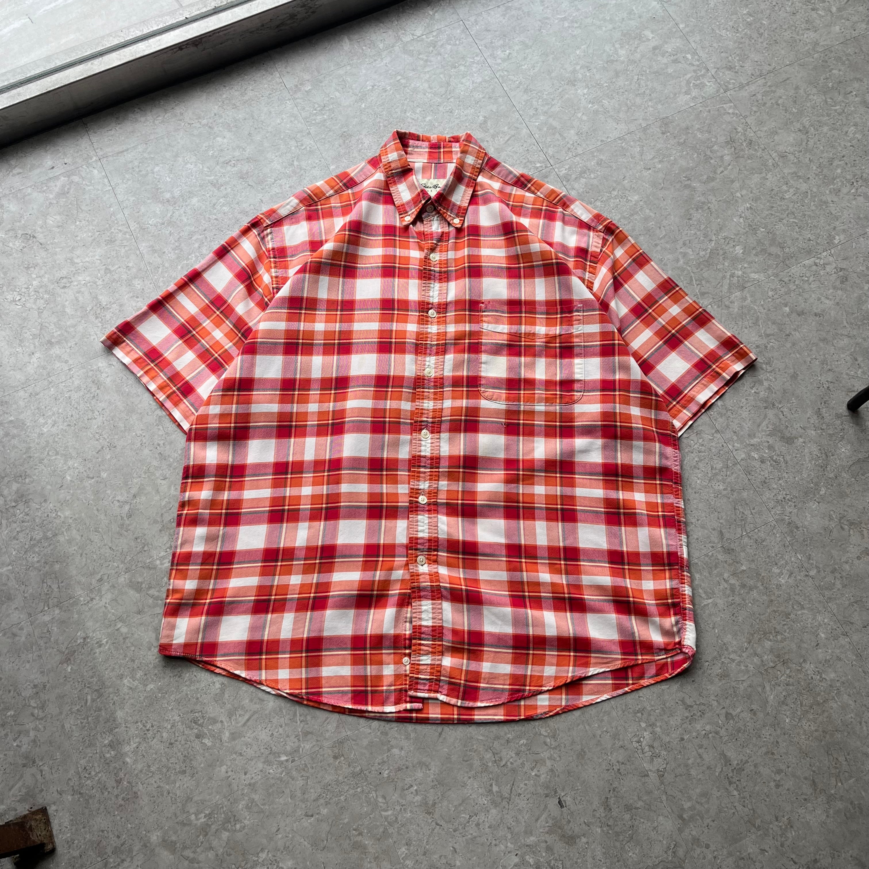 90s Eddie Bauer cotton S/S shirts【仙台店】