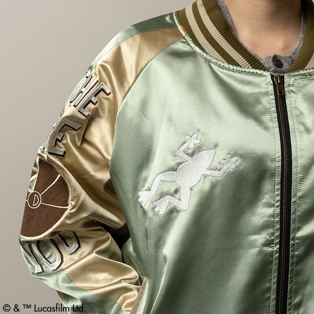R*◎様 STAR WARS グローグーグリーンスカジャン R*◎様 STAR WARS グローグーグリーンスカジャン スター・ウォーズ