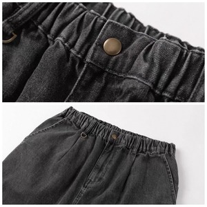 Wide leg urban jean shorts 1031