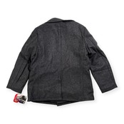 タグ付き USA製 Schott ショット U.S. 740N PEA JACKET ピーコート 42 /グレー系 USA製 アメリカ製 ウール メルトン 重厚