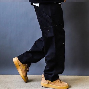 Paint splash cargo jogger pants 1330