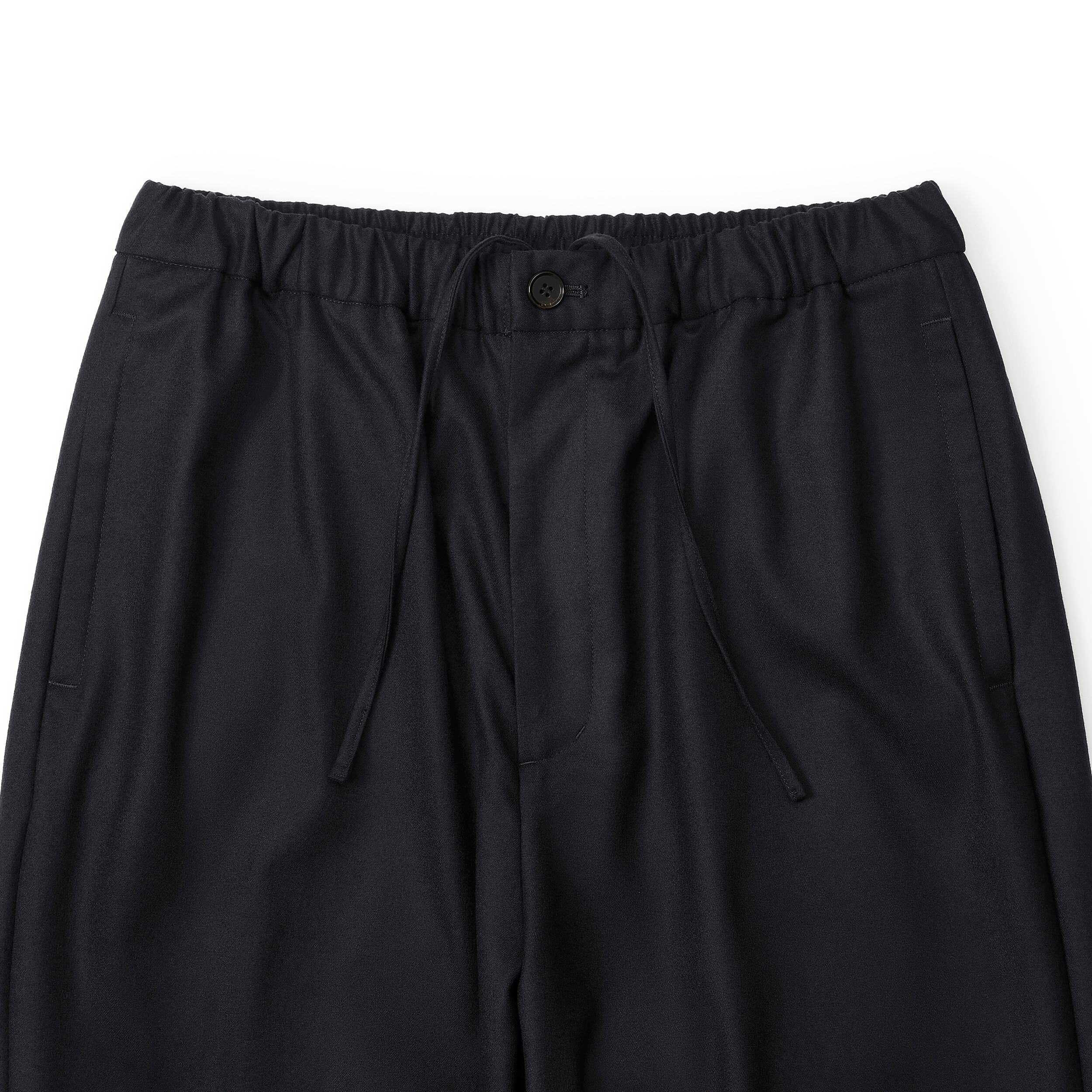 everyone wool flannel easy slacks (GRAY) | everyone