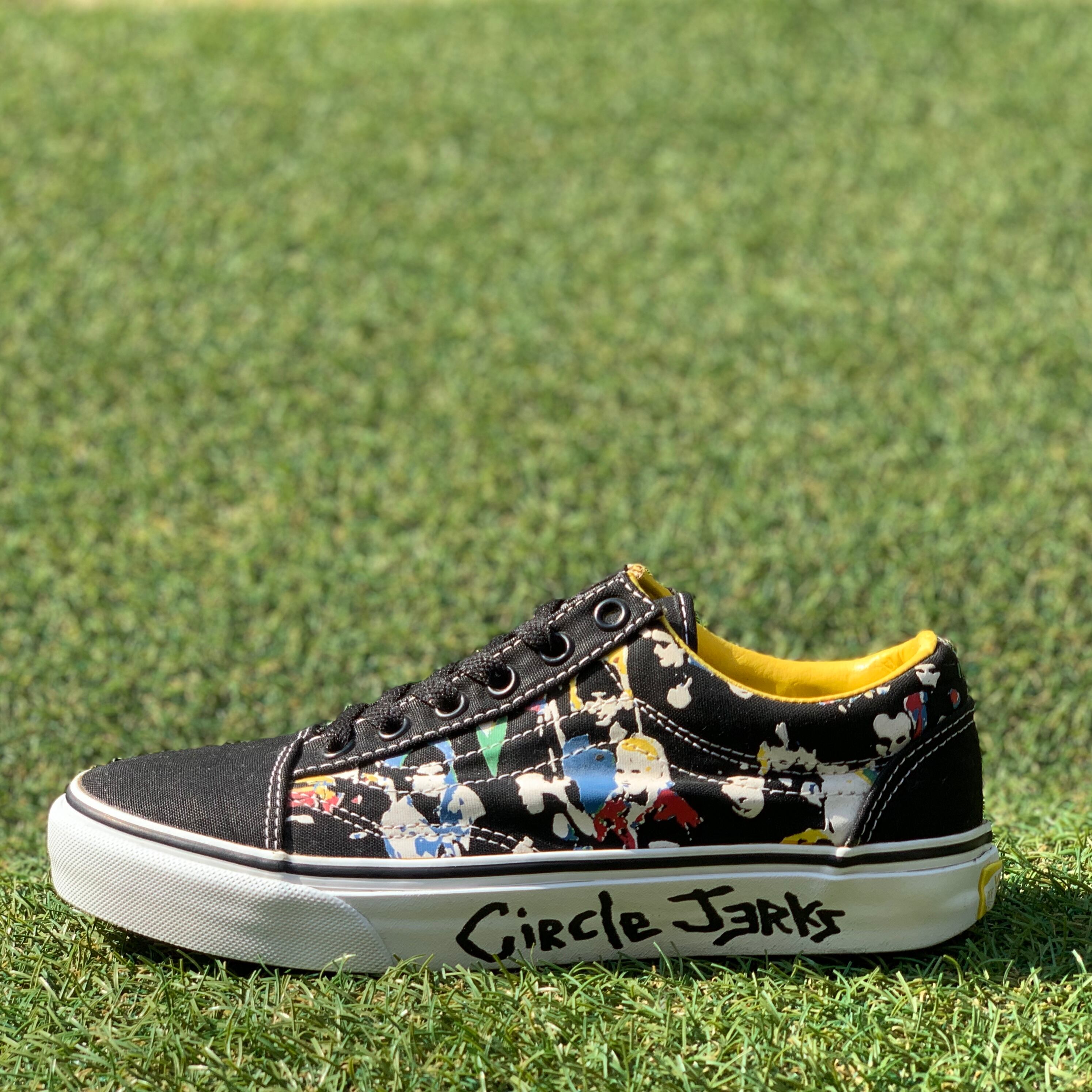 VANS×Circle Jerks OLD SKOOLヴァンズ×サークル ジャークス オールドスクール F574