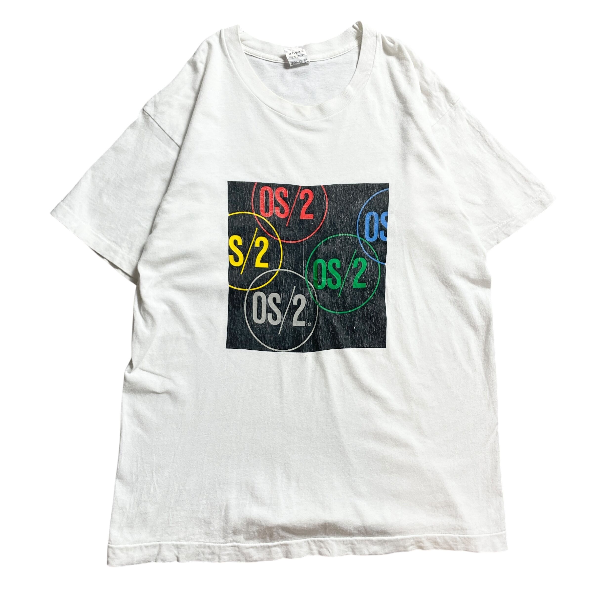 90s USA製 IBM OS/2 システム vintage T-shirt