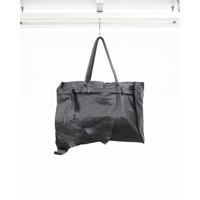 [ Professor.E ](プロフェッサーイー) 26FW-PE-ACC-03 Ragged Leather Tote