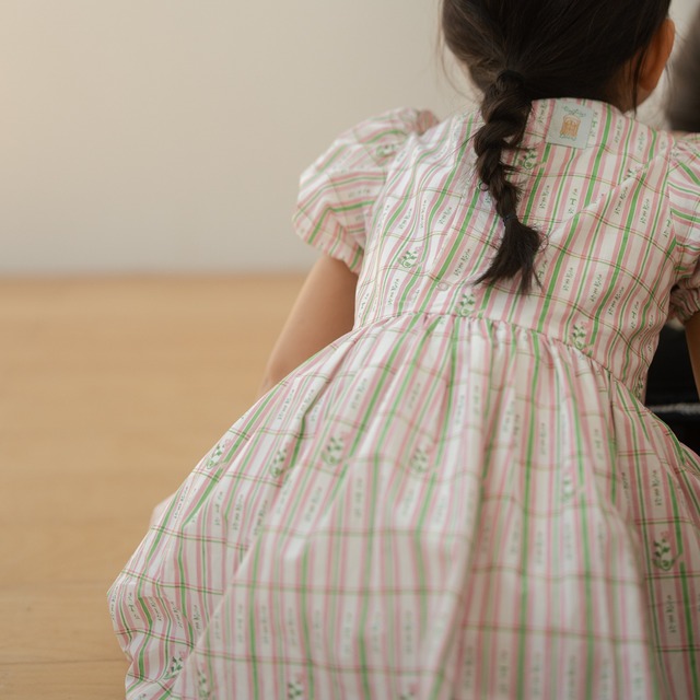 Tiny Tiny Doors / Short Sleeve Dress - Garden