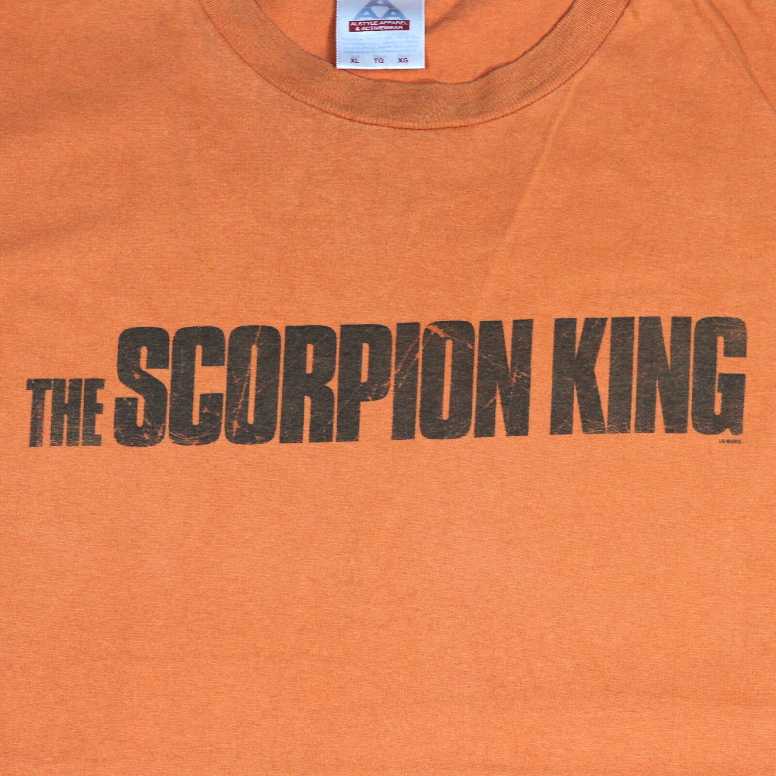 USED【XL】Vintage 00s Movie Scorpion King Tee / ALSTYLE USED【XL】Vintage 00s Movie Scorpion King Tee / ALSTYLE