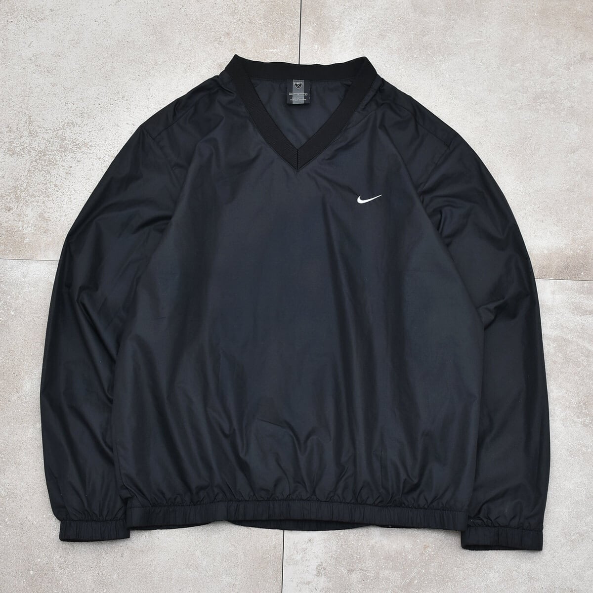 NIKE golf black nylon pullover jacket | 古着屋 grin days memory
