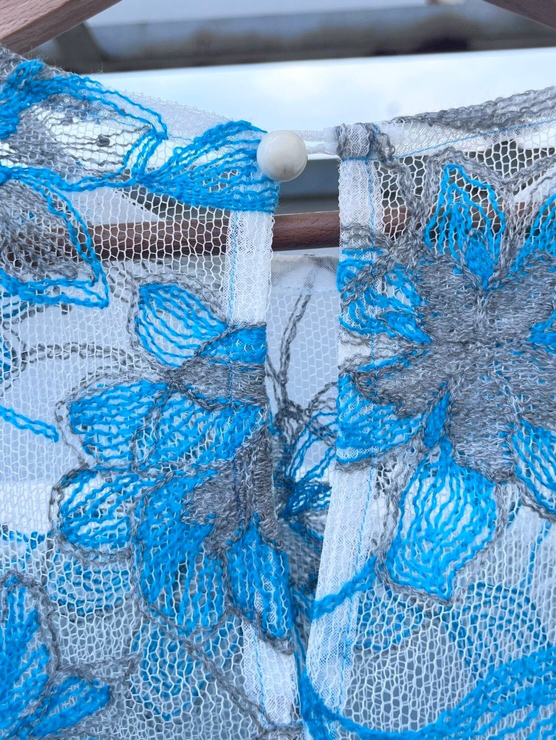 FUMIE=TANAKA tulle embroidery P/O   S/W