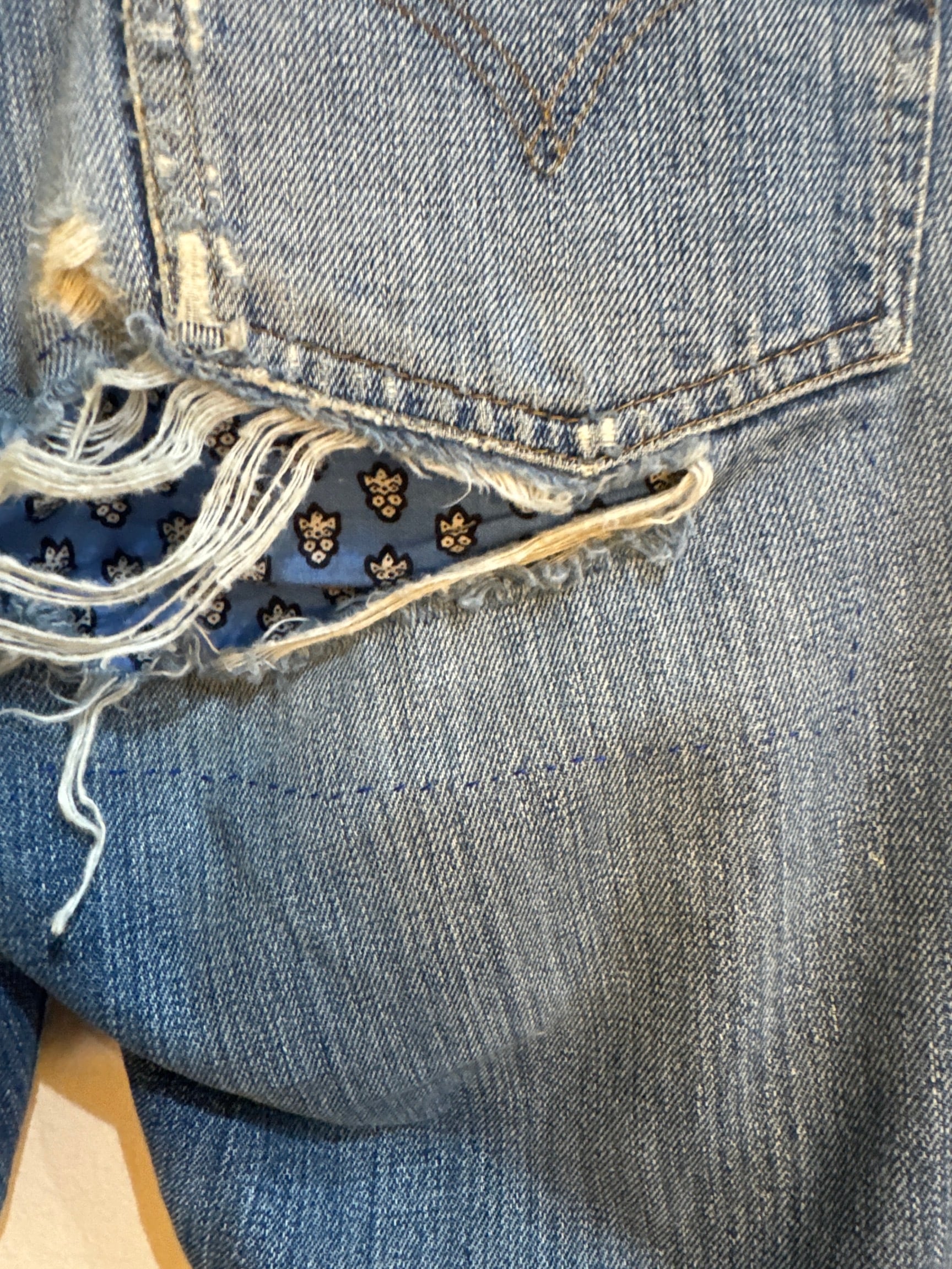 Levi's 501 70s 66前期 W31L33アイスブルー Mid 70s Levi's 501 