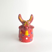 フォークアート 北東部 BUMBA MEU BOI (レッド) ANTONIO RODRIGES